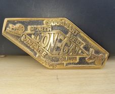 Brass Plaque - Donegal North West Vintage Club