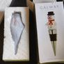 Galway crystal snowman wine bottle stopper Image 2