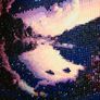 Handmade Diamond Painting  Moon Reflection Image 5