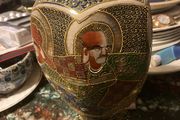 1950s satsuma Japanese vase free postage