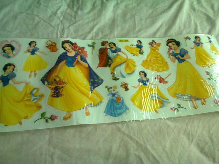 disney princess wall sticker
