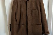 Grayers Brown Wool Chore Jacket / Blazer - Size L