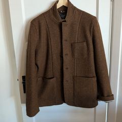 Grayers Brown Wool Chore Jacket / Blazer - Size L