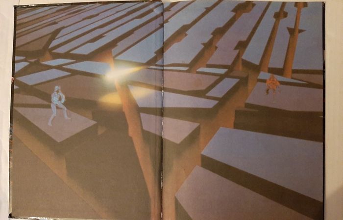 TRON vintage storybook  1982