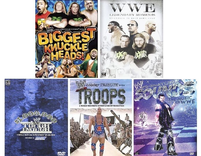 WWF / WWE DVD Collection - Unopened & Unreleased in the UK & Ireland