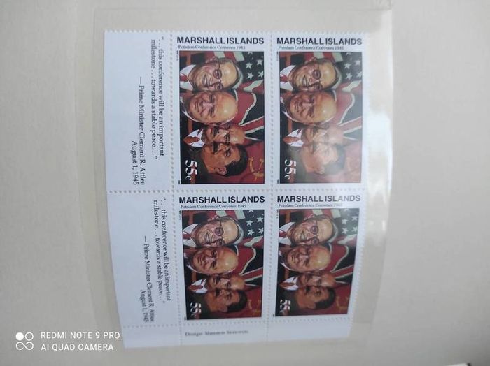 The History of World War II in the postage stamps