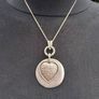Double Pendant Sterling Silver Set (26 grams) Image 2