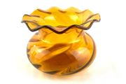 Vintage Amber glass bowl