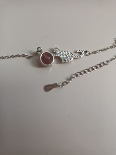 925 silver cat bracelet