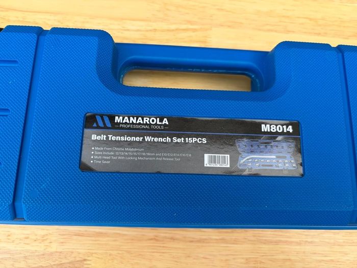 Manarola 15pc Belt Tensioner Wrench Set