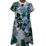 60s retro style floral mini dress size 8 Postage included Image 2