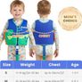 Boys Girls Swim Vest x2 3-5 Years Medium Image 2