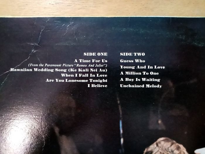Donny Osmond - A Time For Us. 1973 original Irish Pressing. Album LP Record Vinyl.