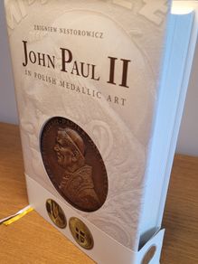 John Paul ll medallic art book - coins, medals book