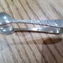 ornate silver sugar tongs Image 4