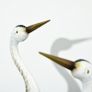 Crane Garden Ornaments, 2 PCS Garden Statue Set, Steel Garden Gifts for Patio Pond Landscape Decoration, Multi-Colour Image 5