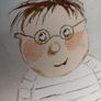 Framed Watercolour Cartoon Pic Image 2