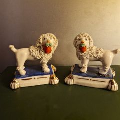Staffordshire Style Poodles