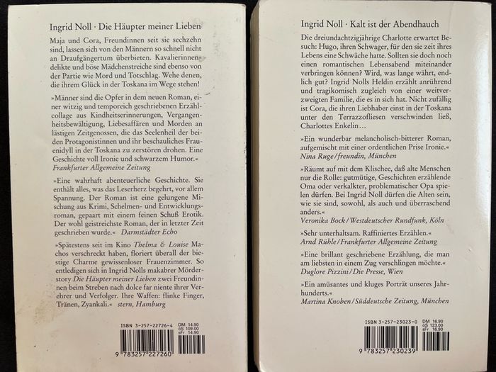 Ingrid Noll - German crime fiction