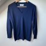 M&S Merino Wool V-neck Jumper Image 2
