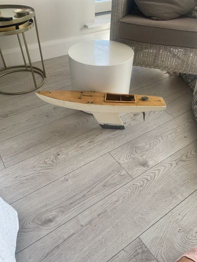 Old Handmade Yacht