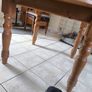 Wooden table and chairs Image 3