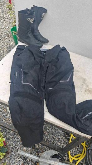 Richa pants and Sidi boots