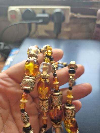 Rare Find Angelique Unique Beaded Necklace
