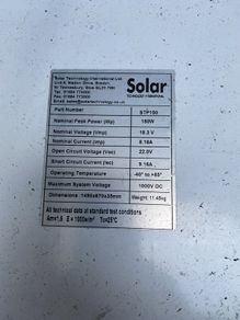 solar panel 150watts