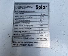 solar panel 150watts