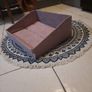 suede effect cat bed by anione Image 2