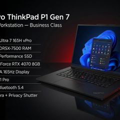 NEW Lenovo p1g7 workstation laptop U7 32 1tb RTX4070