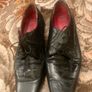Mens Black Dress Shoes (Vintage Style) Image 4
