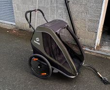 Hamax bike trailer
