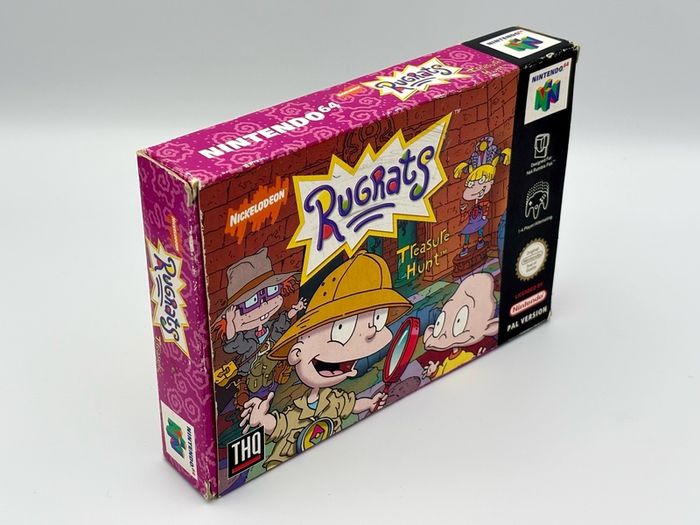 Rugrats Treasure Hunt for Nintendo N64 - Boxed