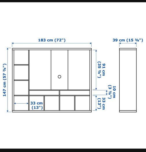TV storage/ rack + LED