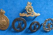 British-South African military badges x5