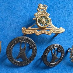 British-South African military badges x5