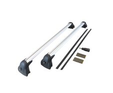 Original ford roof cross bars .aluminium .lockable  weight 4kg  max load capacity 75kg . For a ford galaxy