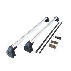 Original ford roof cross bars .aluminium .lockable  weight 4kg  max load capacity 75kg . For a ford galaxy
