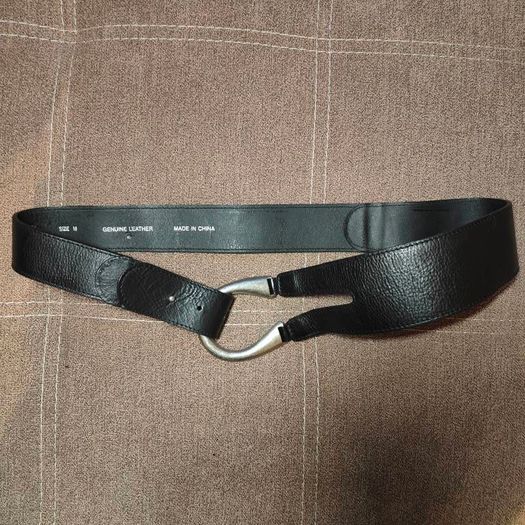 J.Jill Genuine leather dark brown belt, size M