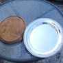 old silver butter dish Image 2
