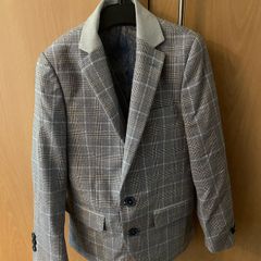 Boys Suit Jacket Waistcoat Handkerchief and Bow tie