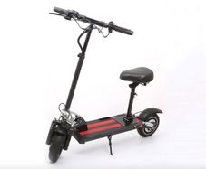 New Electric Scooters 48V Big 10Inch Wheel Electric Bikes 500W Motor Adult Folding