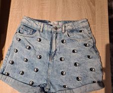 Denim Co. Mom embroidered denim shorts  age 13/14 164 cm Postage included