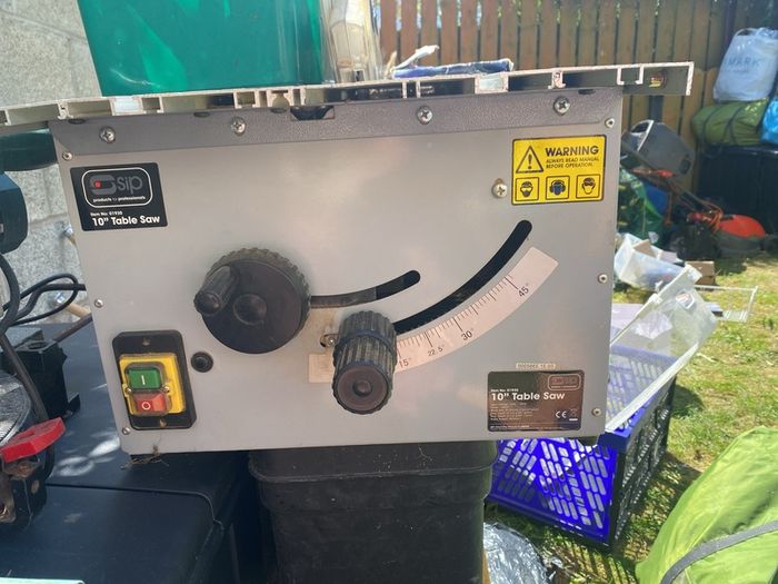 SIP 10 inch Table Saw 1600W with Accessories