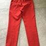 ladies Mango Red trousers. Size 34 / 8 Image 2