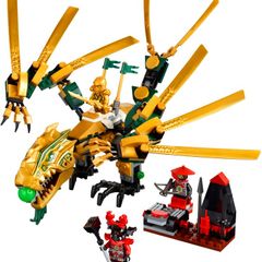 Lego Ninjago 70503: The Golden Dragon (2013) 100% Complete (NO BOX)