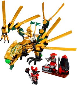 Lego Ninjago 70503: The Golden Dragon (2013) 100% Complete (NO BOX)