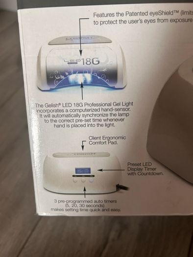 Gelish 18G LED Gel lamp